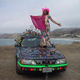 Illustration for article titled Groovalicious Purple Princess Of Peace Art Car Falls On Hard Times, Faces Crusher